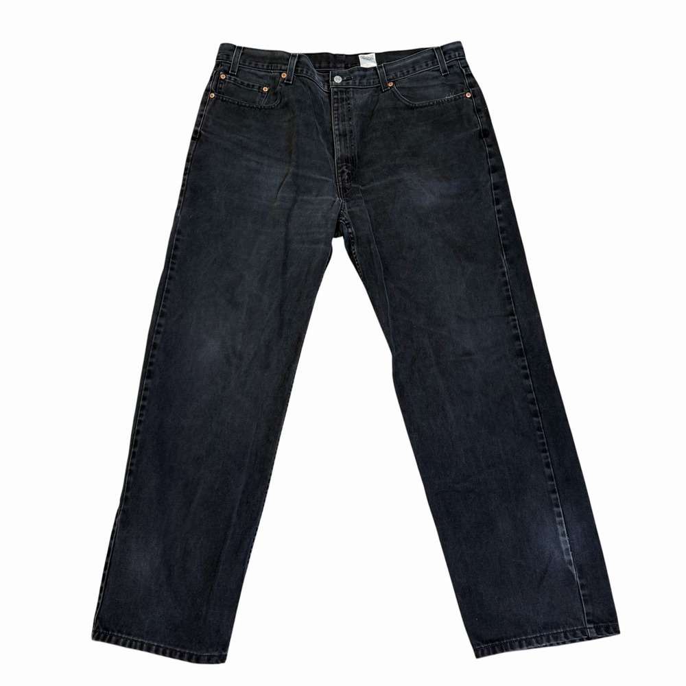 Levi's 550 Relaxed Fit Faded Black Jeans Men's Size 40x31 100% Cotton Streetwear